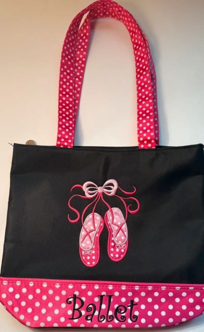 Sassy Design Ballet Dance Small Tote bag- Childrens